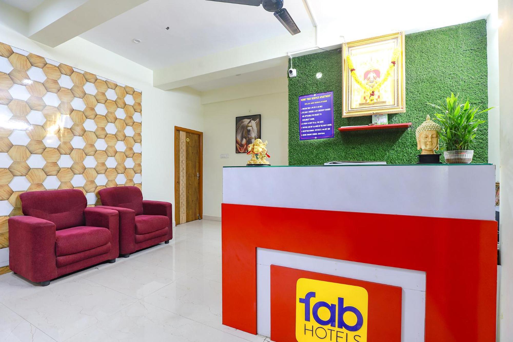 Hotel Fabhotel Tree Service Kolathur - Nr Thirumangalam Metro Station